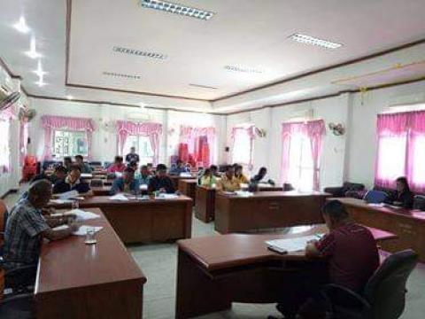 การประชุมคณะกรรมการติดตามประเมินผลแผนพัฒนาท้องถิ่น ประจำปี 2563ฯ