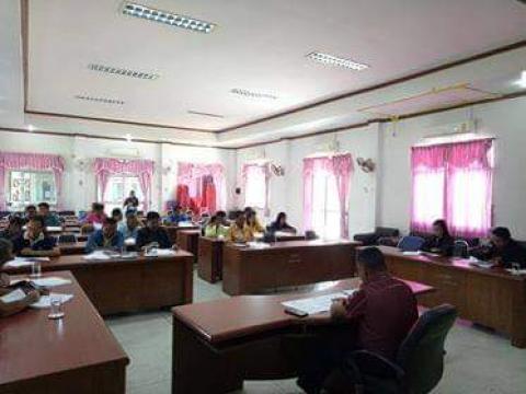 การประชุมคณะกรรมการติดตามประเมินผลแผนพัฒนาท้องถิ่น ประจำปี 2563ฯ