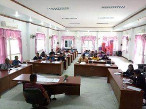 การประชุมคณะกรรมการติดตามประเมินผลแผนพัฒนาท้องถิ่น ประจำปี 2563ฯ