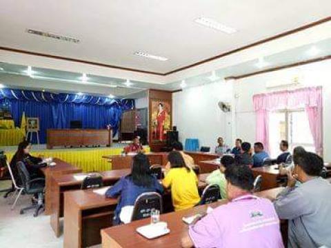 การประชุมคณะกรรมการติดตามประเมินผลแผนพัฒนาท้องถิ่น ประจำปี 2563ฯ