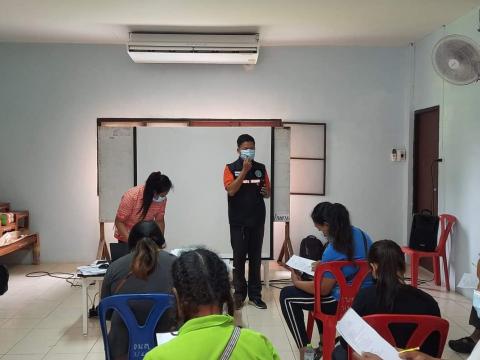 โครงการอบรมผู้ประกอบการและผู้สัมผัสอาหารแก่ผู้ประกอบการร้านค้า ร