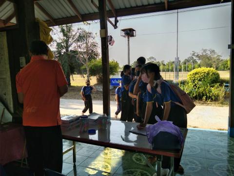 โครงการวันเรียน วัยใส ใส่ใจสุขภาพ ประจำปีงบประมาณ 2565