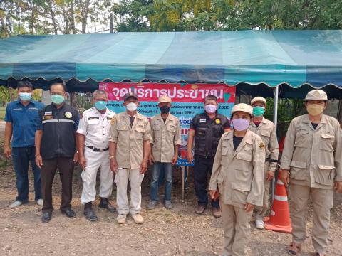 โครงการป้องก้นและละอุบัติเหตุทางถนนช่วงเทศกาลสงกรานต์ 2565