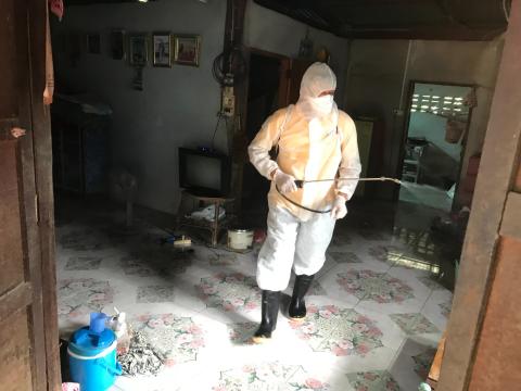 ปฏิบัติการเชิงรุกออกพ้นยาฆ่าเชื้อไวรัสโคโรนา 2019