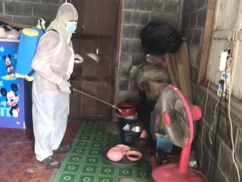 ปฏิบัติการเชิงรุกออกพ้นยาฆ่าเชื้อไวรัสโคโรนา 2019