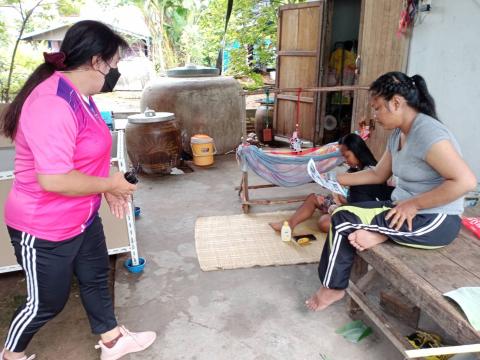 โครงการเผชิญการระบาดของ COVID-19 หลังการรักษา (Home Isolation) ปีงบประมาณ 2564