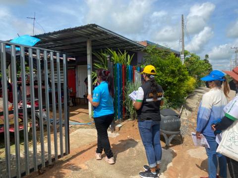 โครงการเผชิญการระบาดของ COVID-19 หลังการรักษา (Home Isolation) ปีงบประมาณ 2564