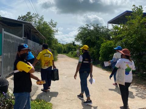 โครงการเผชิญการระบาดของ COVID-19 หลังการรักษา (Home Isolation) ปีงบประมาณ 2564