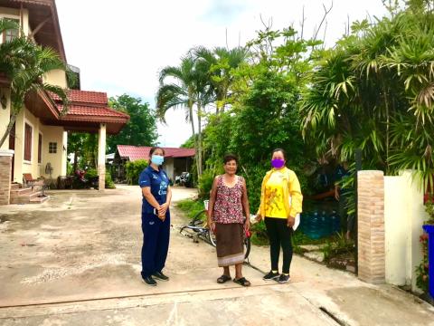 โครงการเผชิญการระบาดของ COVID-19 หลังการรักษา (Home Isolation) ปีงบประมาณ 2564