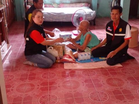 มอบถุงยังชีพให้กับผู้สูงอายุ ผู้พิการ ผู้ป่วยติดเตียง ผู้ยากไร้ยากจนในพื้นที่ตำบลบ้านยาง อ.พุทไธสง จ.บุรีรัมย์