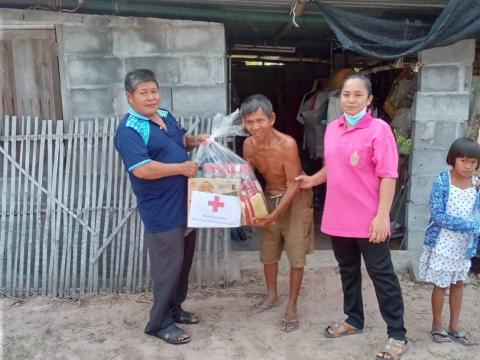 มอบถุงยังชีพให้กับผู้สูงอายุ ผู้พิการ ผู้ป่วยติดเตียง ผู้ยากไร้ยากจนในพื้นที่ตำบลบ้านยาง อ.พุทไธสง จ.บุรีรัมย์