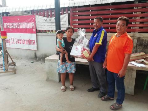 มอบถุงยังชีพให้กับผู้สูงอายุ ผู้พิการ ผู้ป่วยติดเตียง ผู้ยากไร้ยากจนในพื้นที่ตำบลบ้านยาง อ.พุทไธสง จ.บุรีรัมย์