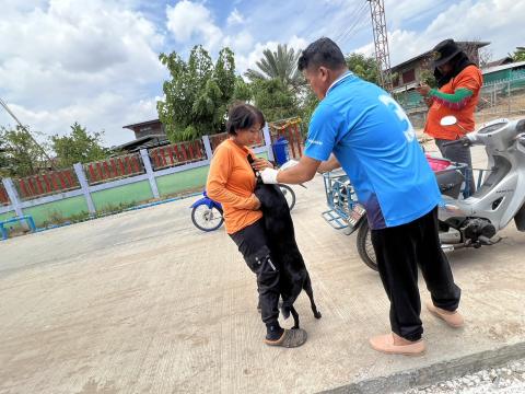 โครงการฉีดวัคซีนป้องกันโรคพิษสุนัขบ้านในสุนัขและแมว และสัตว์เลี้ยง