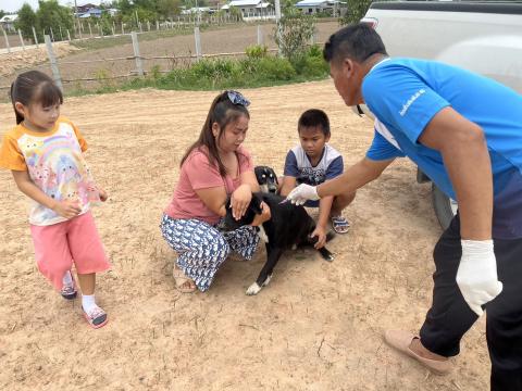 โครงการฉีดวัคซีนป้องกันโรคพิษสุนัขบ้านในสุนัขและแมว และสัตว์เลี้ยง