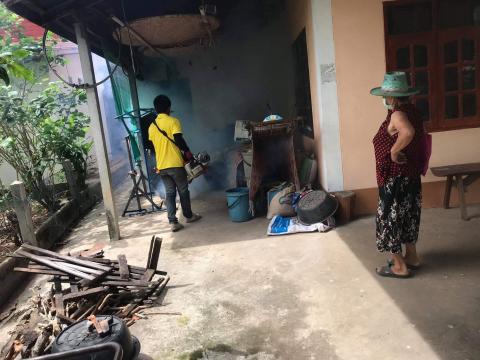 โครงการควบคุมและป้องกันโรคไข้เลือดออก ประจำปีงบประมาณ 2563