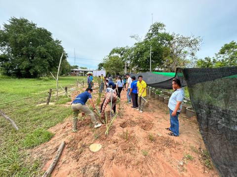 โครงการสนับสนุนการเรียนรู้อันเนื่องมาจากพระราชดำริ กิจกรรมอนุรักษ์สมุนไพรท้องถิ่น ประจำปีงบประมาณ 2566