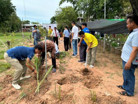 โครงการสนับสนุนการเรียนรู้อันเนื่องมาจากพระราชดำริ กิจกรรมอนุรักษ์สมุนไพรท้องถิ่น ประจำปีงบประมาณ 2566